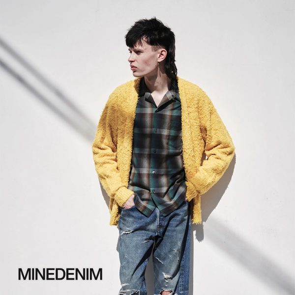 MINEDENIM / 新作アイテム入荷 “Shaggy Cotton Knit Cardigan” and more