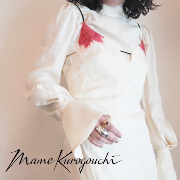 Mame Kurogouchi ​/ 新作アイテム入荷 “Crane Pattern Jacquard Hand-Dyed Slip Dress”and more ﻿