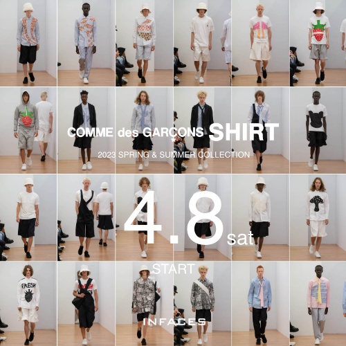 COMME des GARCONS SHIRT  23SS Collection START