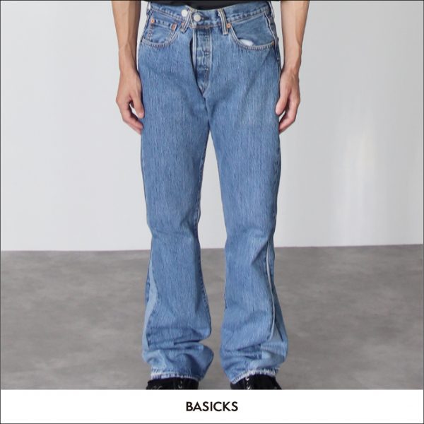 BASICKS / 新作アイテム入荷 “HEART STITCH VINTAGE LEVIS 501(W size)”andmore