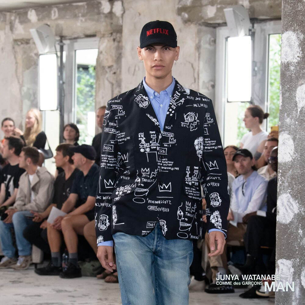 junya watanabe man Basquiat