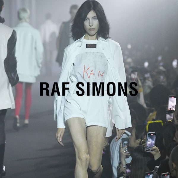 RAF SIMONS / 新作アイテム “Big classic shirt with K.A.M. patch on back” and more
