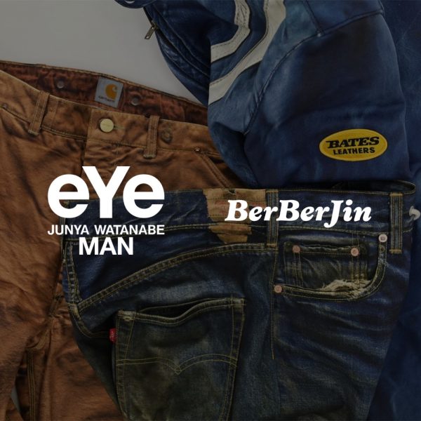 eYe JUNYAWATANABE COMMEdesGARCONS MAN / コラボレーションアイテム入荷 “綿ツイルプリントLevis Wネーム BerBerJin” and more