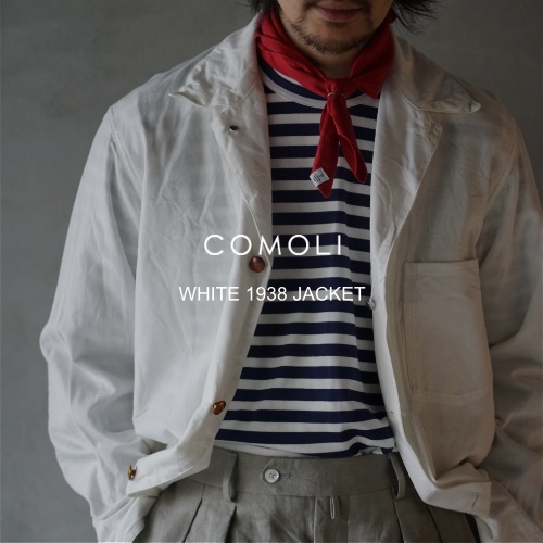 COMOLI”WHITE 1938 JACKET”