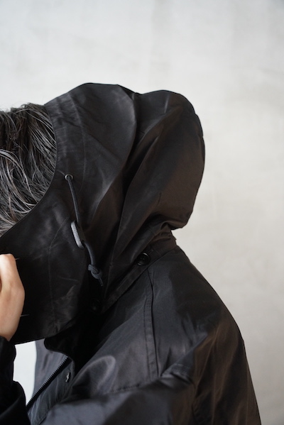 COMOLI “Cottonsilk Hooded Coat” – メイクス オンラインストア