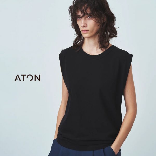 ATON / 新作アイテム入荷 “FREACA SINGLE JERSEY TANK TOP” and more