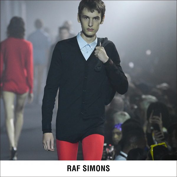 RAF SIMONS / 新作アイテム “Classic shirt with net insert” and more