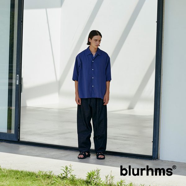 blurhms / 新作アイテム入荷 “Chambray Open-collar Shirt” and more