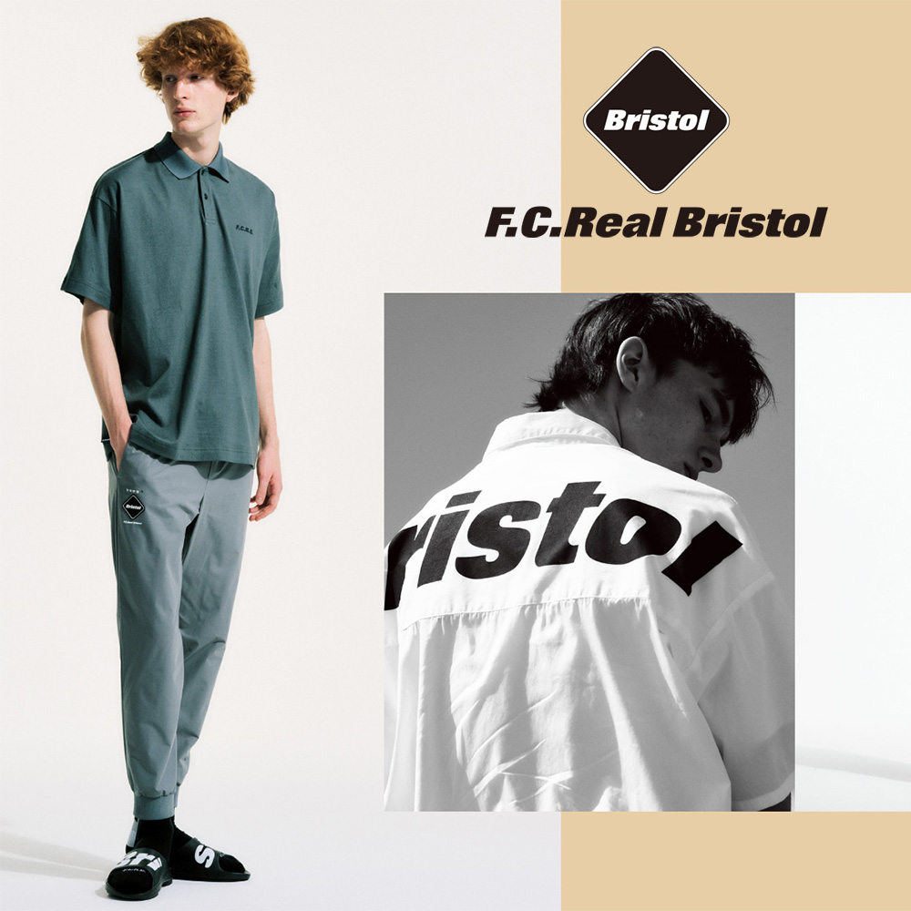 F.C.Real Bristol EMBLEM POLO - ポロシャツ