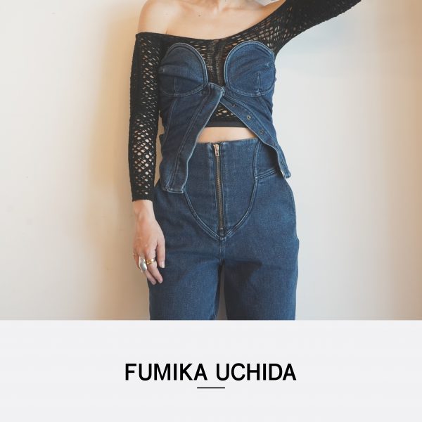 FUMIKA＿UCHIDA/新作アイテム入荷”STRETCH DENIM BUSTIER”