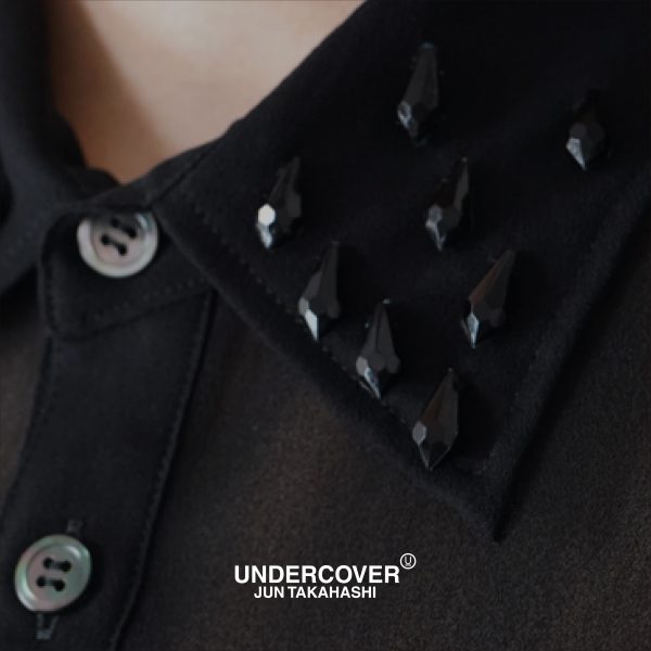 UNDER COVER  ​/ 新作アイテム入荷 “PeGC衿ビジュー半袖BIGシャツ（UC1C1406-2)”andmore
