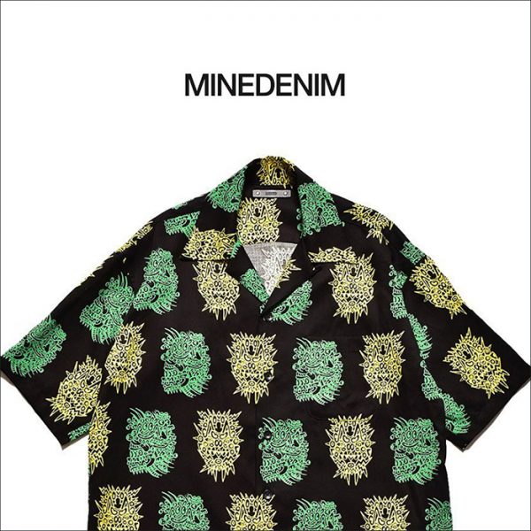 MINEDENIM / 新作アイテム入荷 “NOAH LYON × MINEDENIM S/S Open Collar SH”