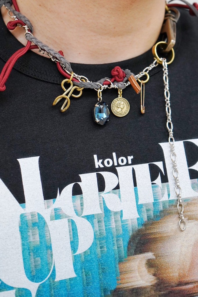 kolor 23aw ネックレス