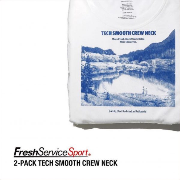 FreshService / 新作アイテム入荷 “2-PACK TECH SMOOTH CREW NECK”