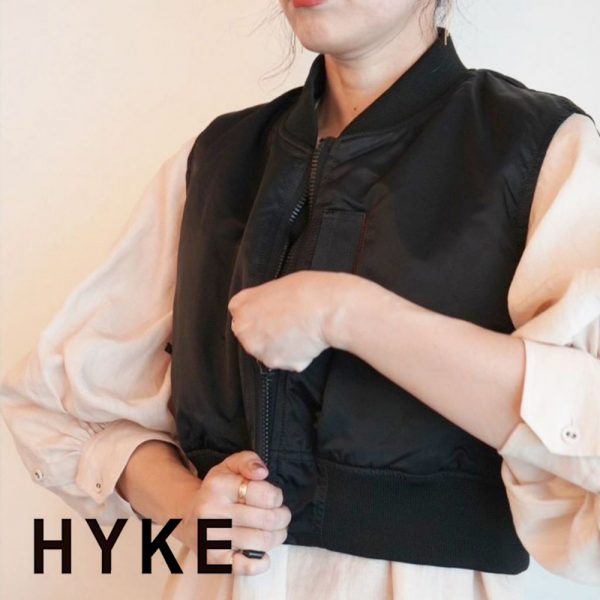HYKE / 新作アイテム入荷 ”TYPE MA-1 CROPPED TOP”and more
