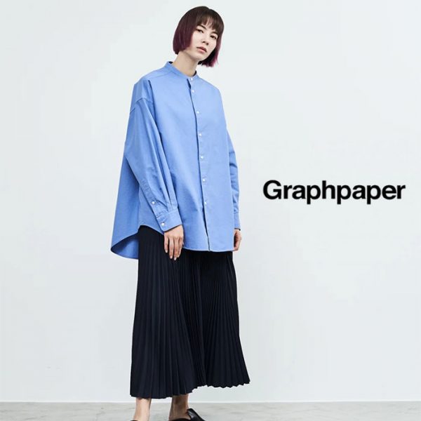 Graphpaper / 新作アイテム入荷 “Oxford Oversized Band Collar Shirt”