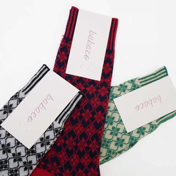 babaco ​/ 新作アイテム入荷 “JACQUARDSOCKS”and more