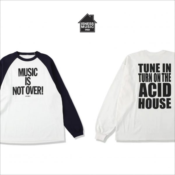 ISNESS MUSIC / 新作アイテム入荷 “EXSTACY T-SHIRT”and more…