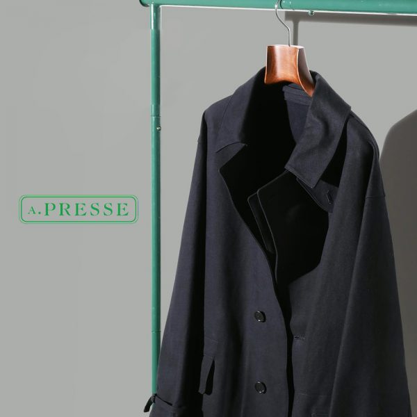 A.PRESSE / 新作アイテム入荷 “Motorcycle Half Coat” and more