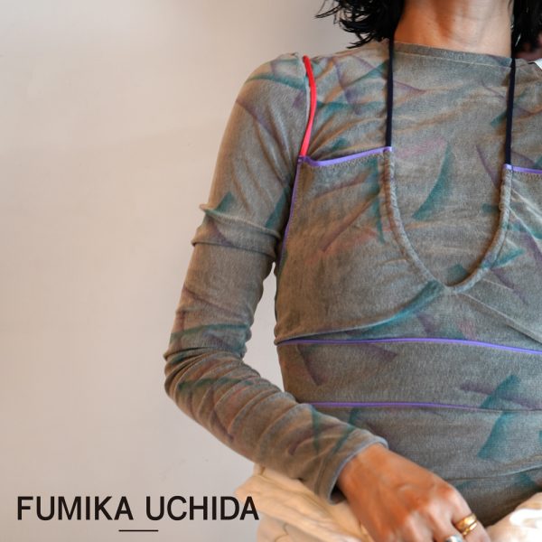 FUMIKA＿UCHIDA/新作アイテム入荷 ”FLOCKY PRINTED TULLE DOUBLE-FRONT BODYSUIT” and more