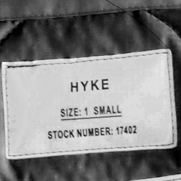 HYKE / 新作アイテム入荷 ”WOOL GATHRED COAT”and more　
