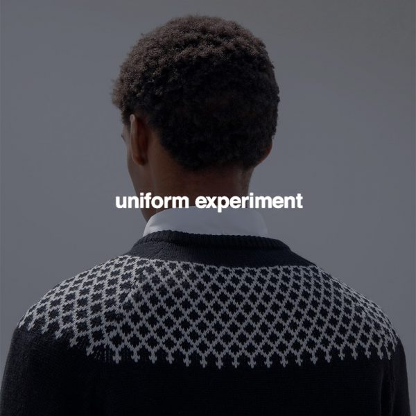 uniform experiment / 新作アイテム入荷 “RBG CREWNECK KNIT”