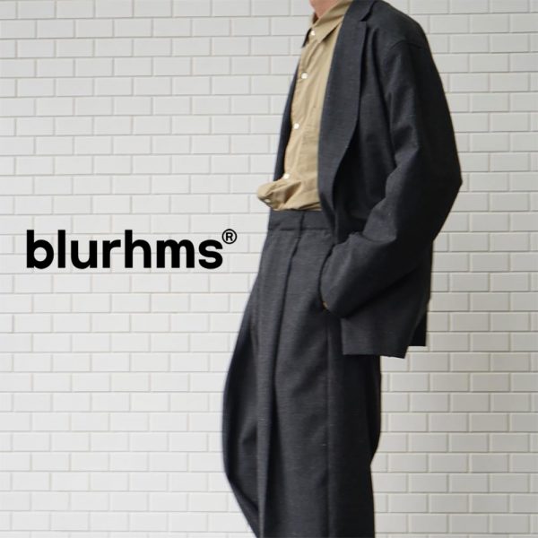 blurhms ​/ 新作アイテム入荷 “Wool Ramie Cardigan Jacket”and more