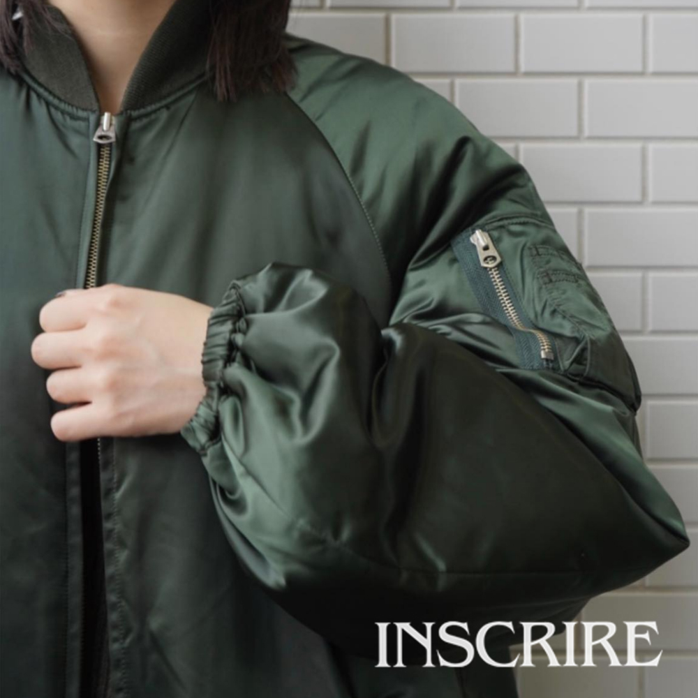 INSCRIRE ​/ 新作アイテム入荷 “MA-1 Coat(IC232DAICT82)” – メイクス  