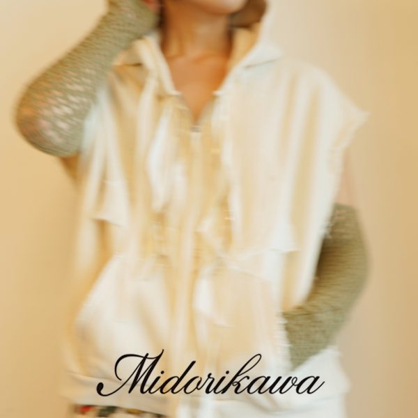 Midorikawa/新作アイテム入荷”Sleeveless Hoodie(MID23AW-CU02)”