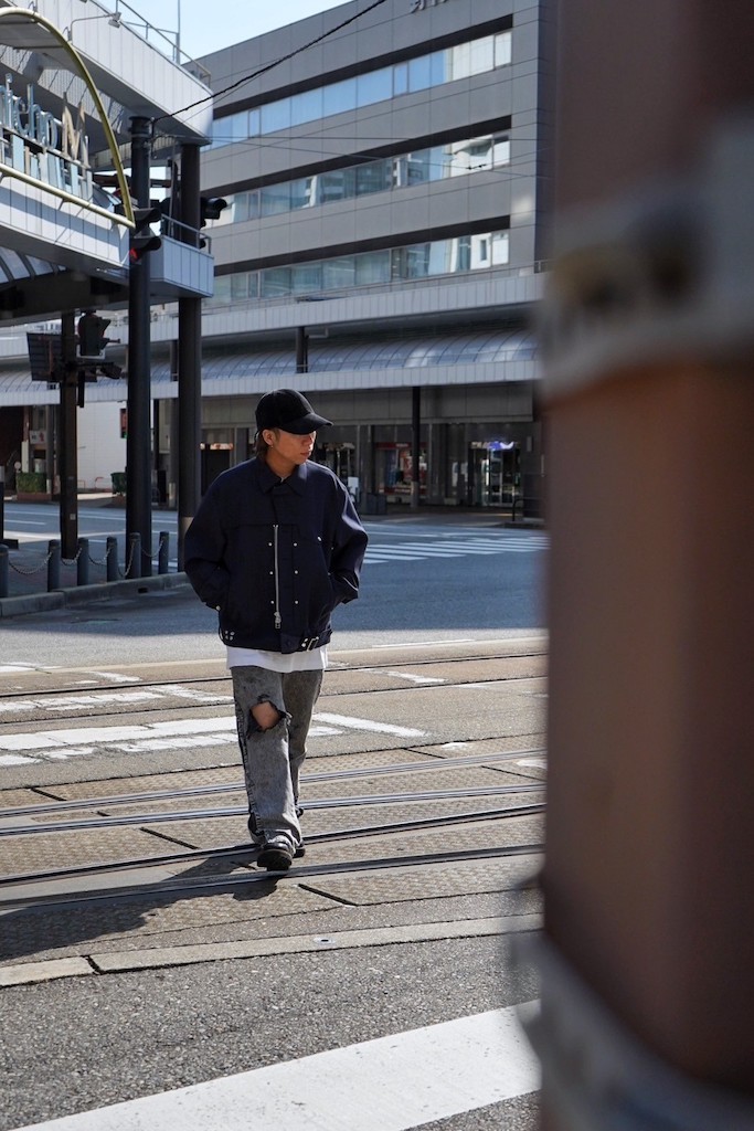 Tamme アウター　紺　22A0053 Tamme アウター 紺 22A0053