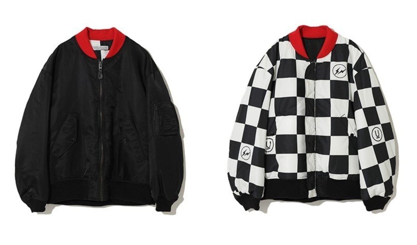 アンダーカバー×フラグメント☆23AW リバーシブルMA-1 ボンバー 