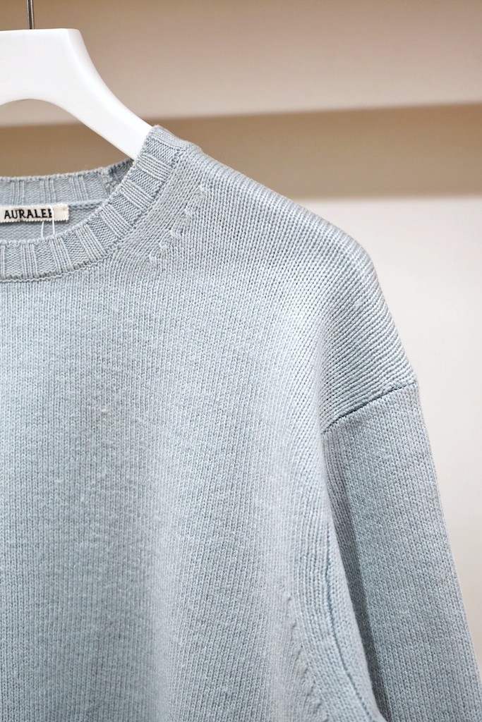 auralee 18aw 苦く FRENCH MERINO ARAN KNIT ニット