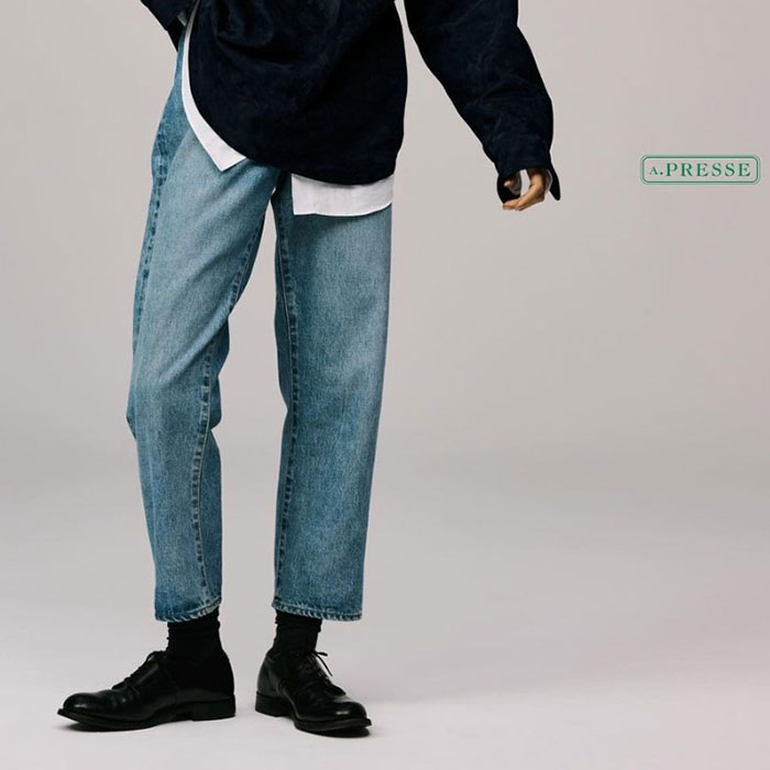 A.PRESSE / 新作アイテム入荷 “Washed Denim Pants E” – メイクス 