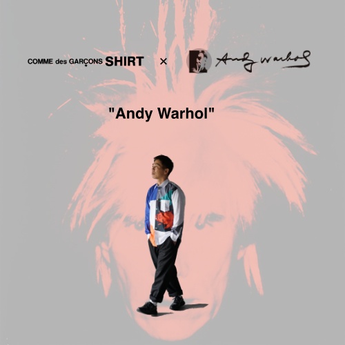CDG SHIRT × Andy Warhol  「Self-Portrait」in 1986