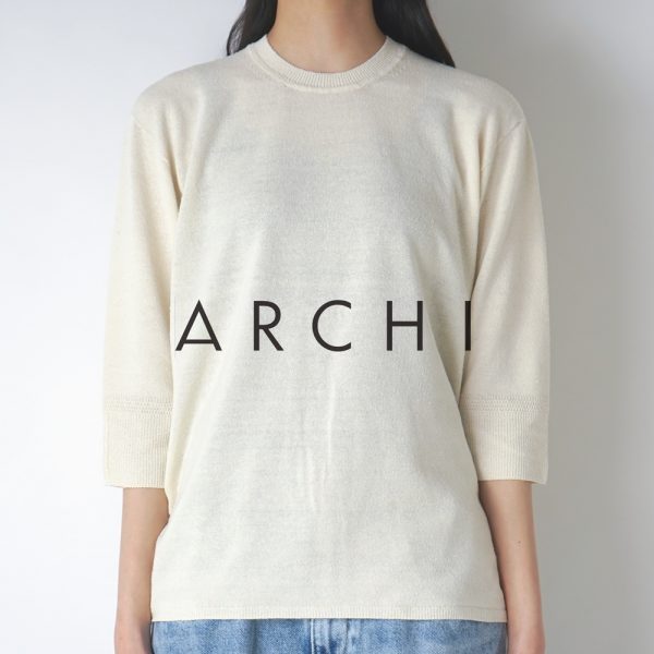 ARCHI / 新作アイテム入荷 “WASHI KNIT TEE”
