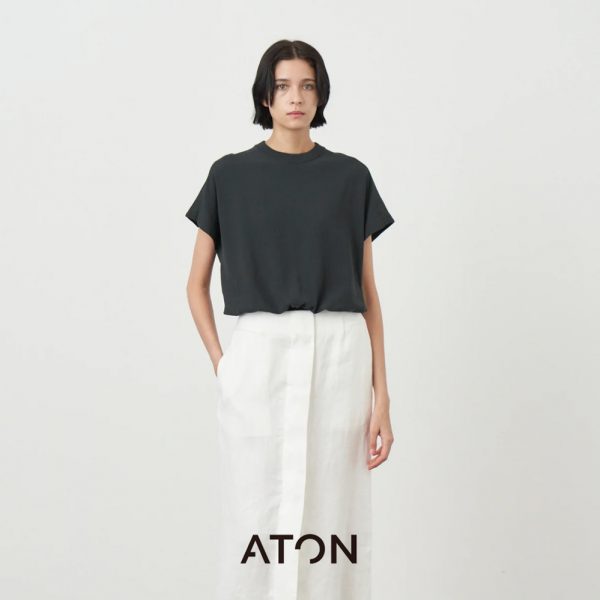 ATON / 新作アイテム入荷 “FRESCA KINT OVERSIZED PULLOVER” and more