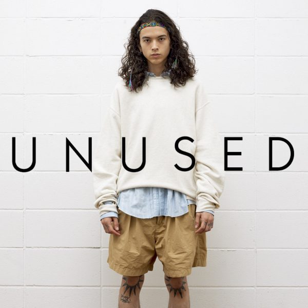 UNUSED / 新作アイテム入荷”Crew neck sweat”and more