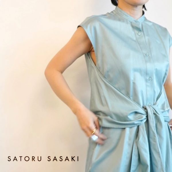 SATORU SASAKI/ 新作アイテム入荷 “WARP DRESS SHIRT” and more