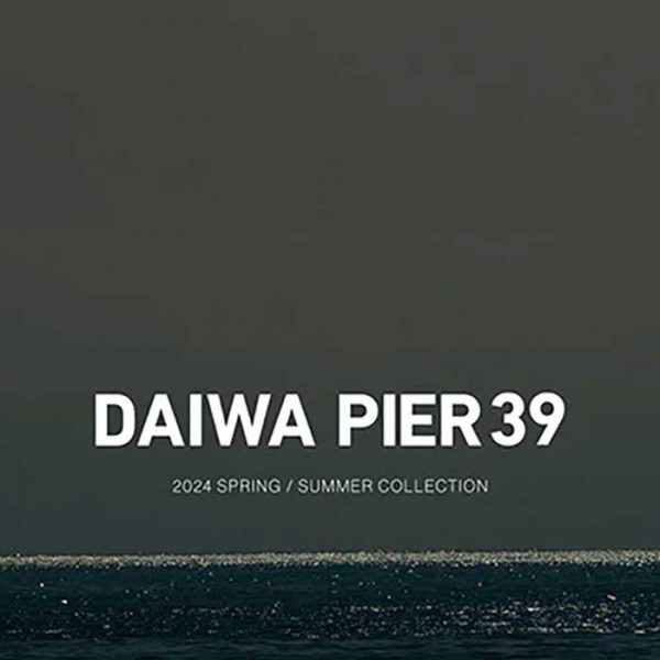 DAIWA PIER39 / 新作アイテム入荷 “TECH DRAWSTRING MULTI BORDER S/S TEE” and more