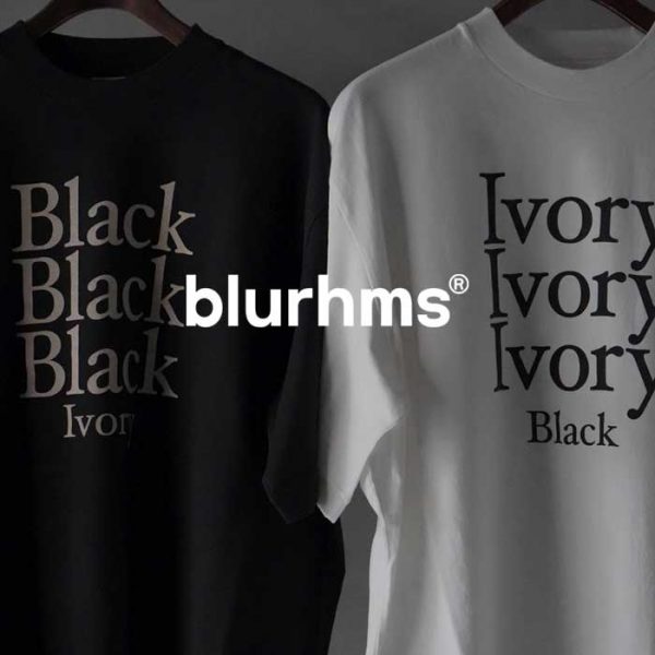 blurhmsROOTSTOCK / コラボレーションアイテム入荷 “Ivory Black Print Tee WIDE MKS”