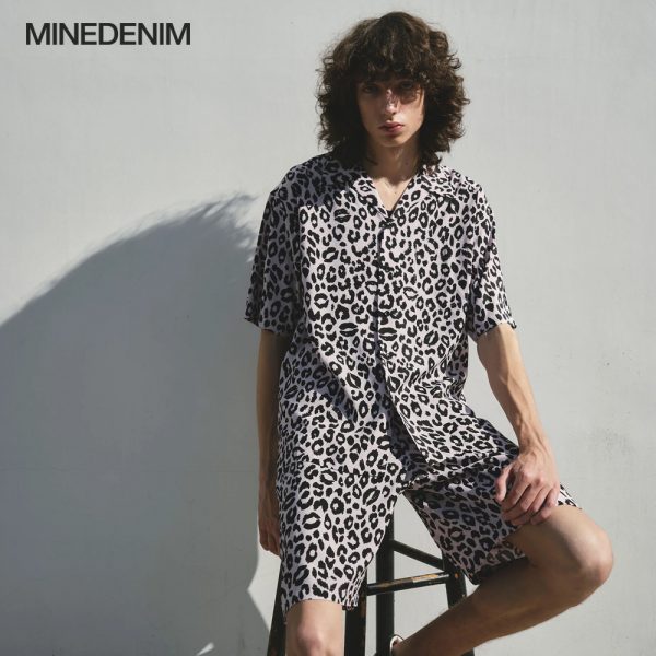 MINEDENIM / 新作アイテム入荷 “Lips Leopard Print Open Collar SH”