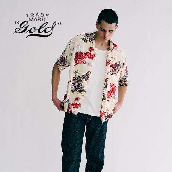 GOLD / 新作アイテム入荷 “RAYON ALOHA SHIRT“ORIENTAL FESTIVAL”