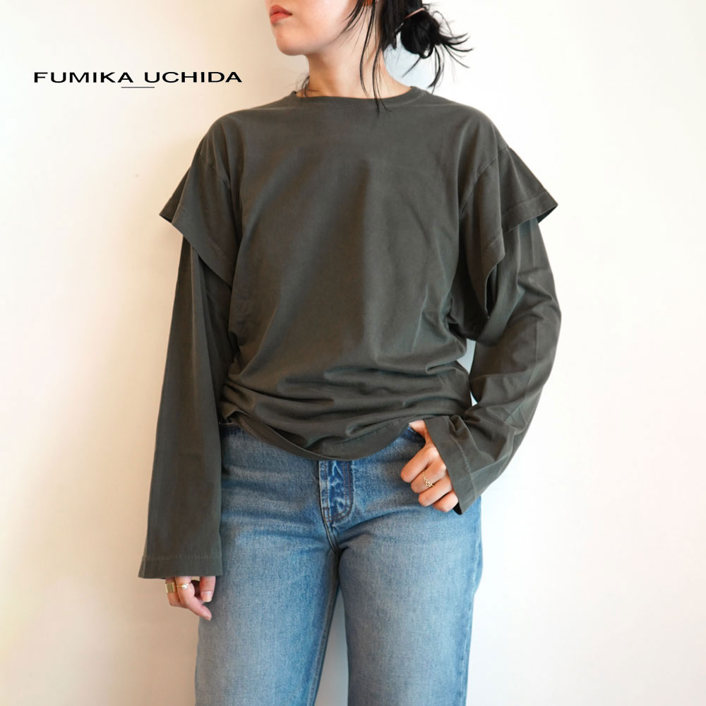 FUMIKA＿UCHIDA/新作アイテム入荷 ”DOUBLE SLEEVE TEE” – メイクス  