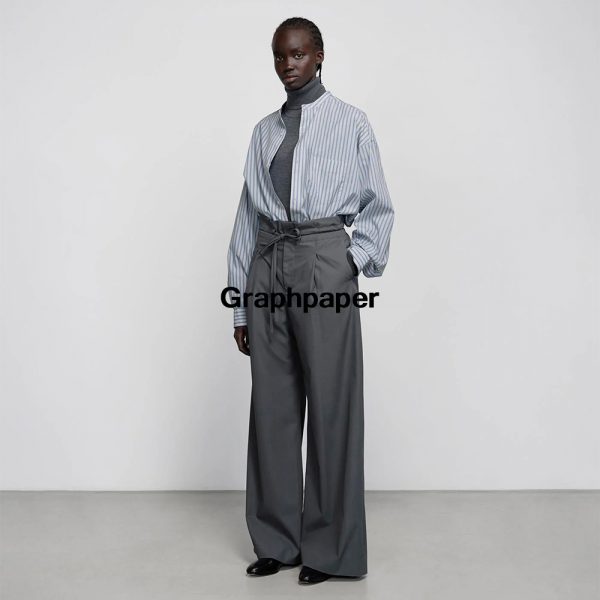 Graphpaper/ 新作アイテム入荷”Broad L/S Oversized Band Collar Shirts”and more