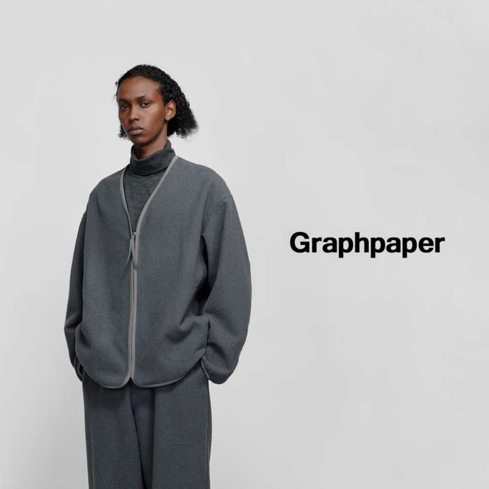 Graphpaper/ 新作アイテム入荷”Tri-Spin Loop Cardigan(GU243-10051 