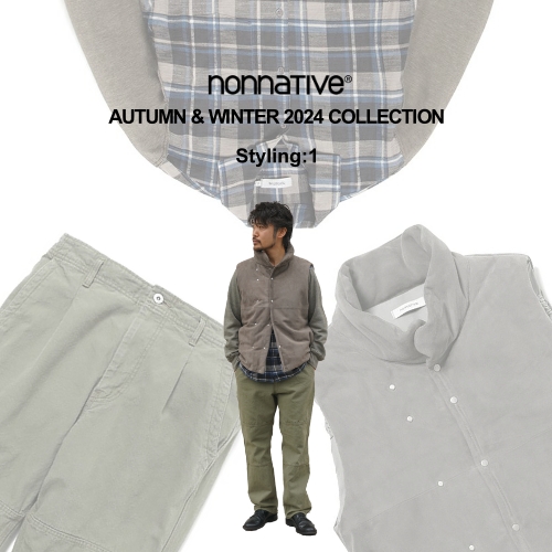 nonnative AUTUMN & WINTER 2024 COLLECTION Styling