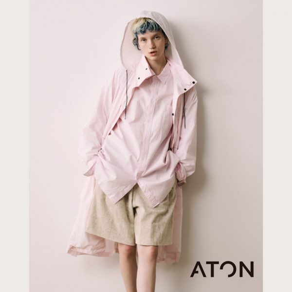 ATON 新作アイテム入荷 “WOOL LINEN SHARKSKIN DOUBLE-BREASTED JACKET” and more