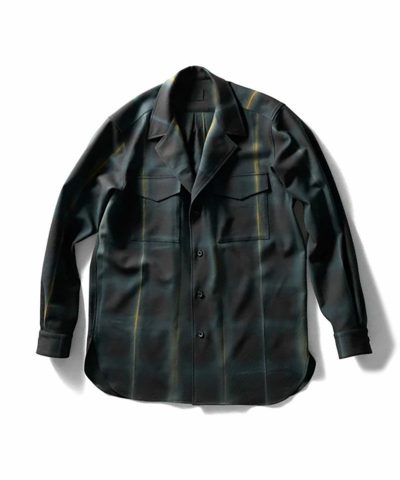山内 ブラックスクラップ シャツジャケット 山内 AUTUMN / WINTER 2025 COLLECTION New Arrival – メイクス