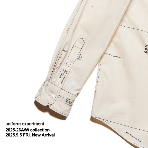 uniform experiment  2025-26A/W collection  2025.9.5 FRI. New Arrival