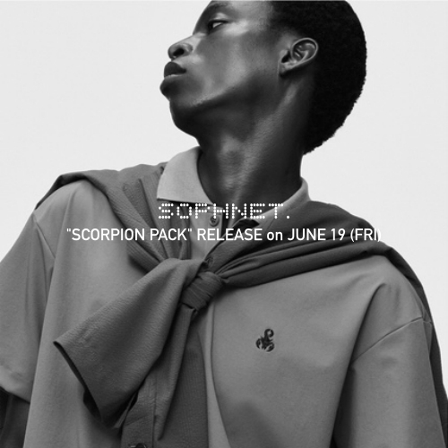 “SOPHNET. SCORPION PACK” RELEASE on JUNE 19 (FRI)